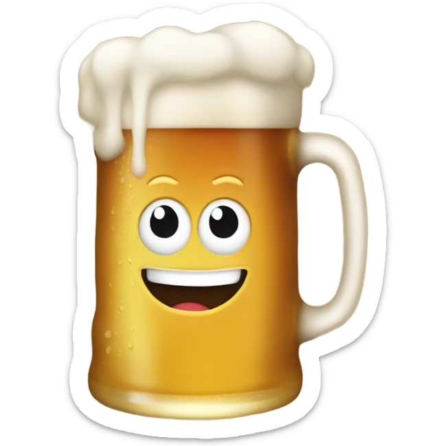 Beer sticker