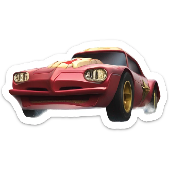 Linda Carter’s WW2 Wonder Woman Long wheelbase widened ground effects Scion FR-S hypercar hot wheels car sticker