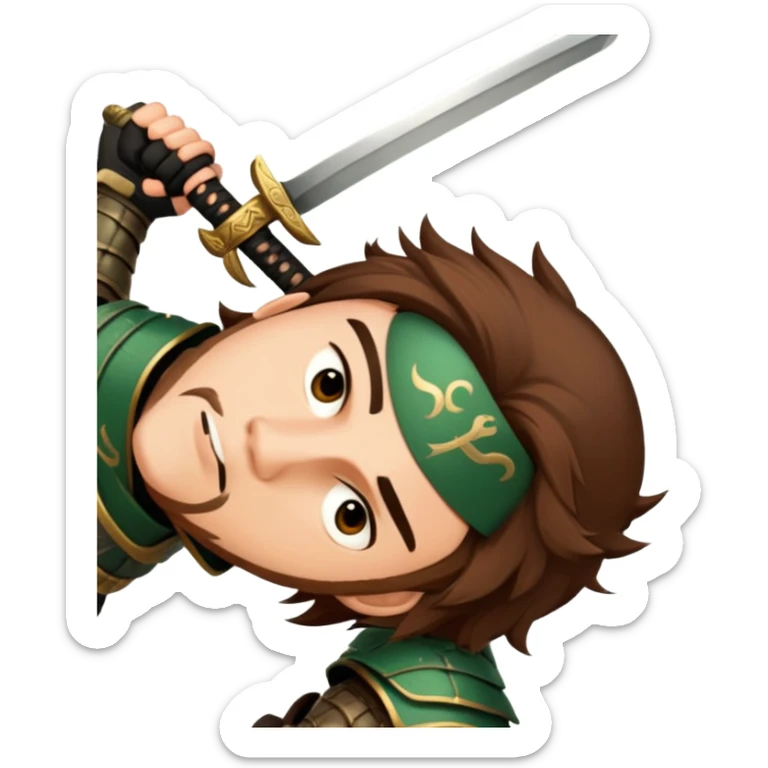 Samurai Sentry sticker