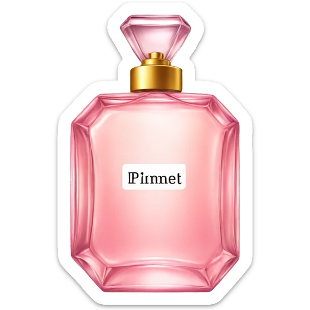 Perfume sticker