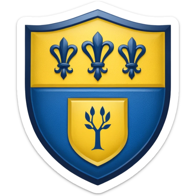 The real logo of the danish football club Brøndby IF sticker