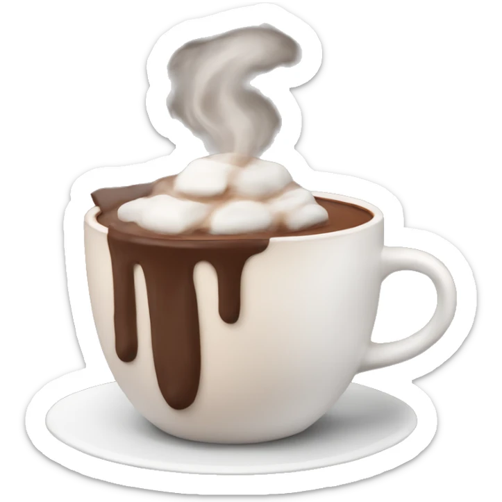 Hot chocolate  sticker