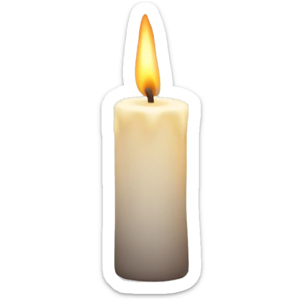 candle sticker