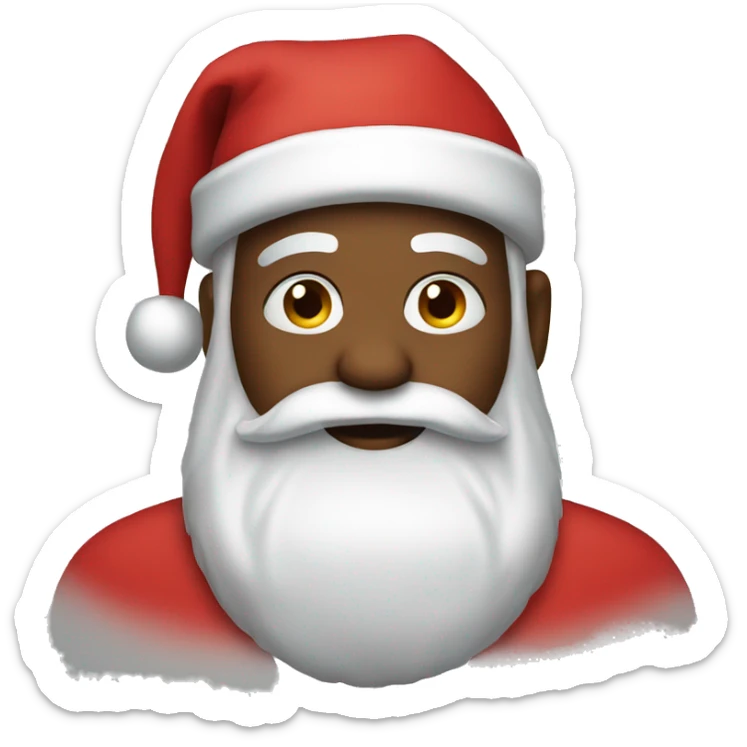 Santa sticker