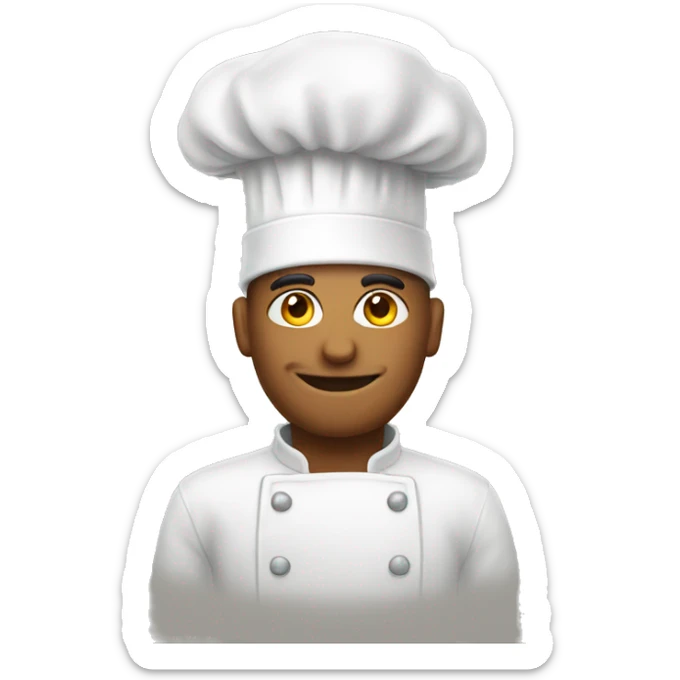 cook hat sticker
