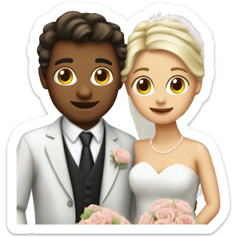 Wedding sticker