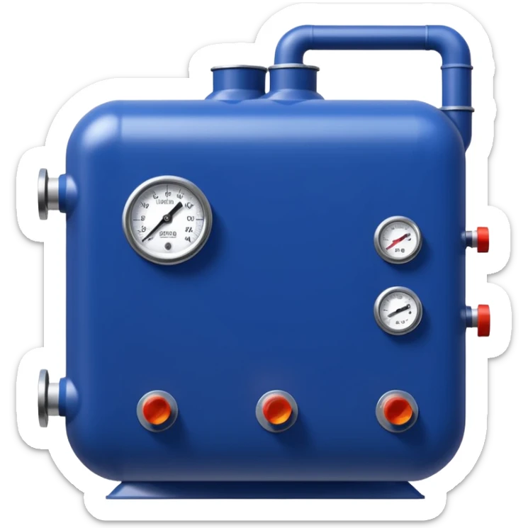 navy blue boiler modern detailed more detailed less royal blue more darker and just one colour sticker