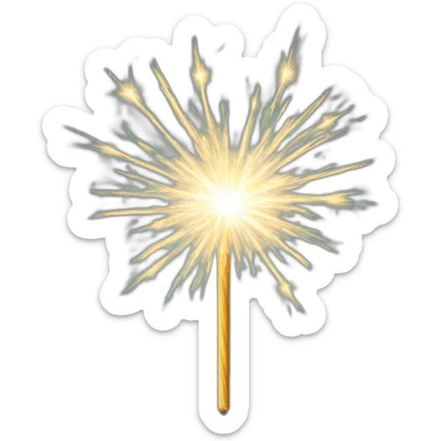 sparkler sticker