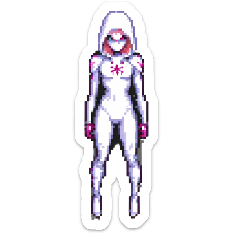 Spider-Gwen from Spider-Verse sticker