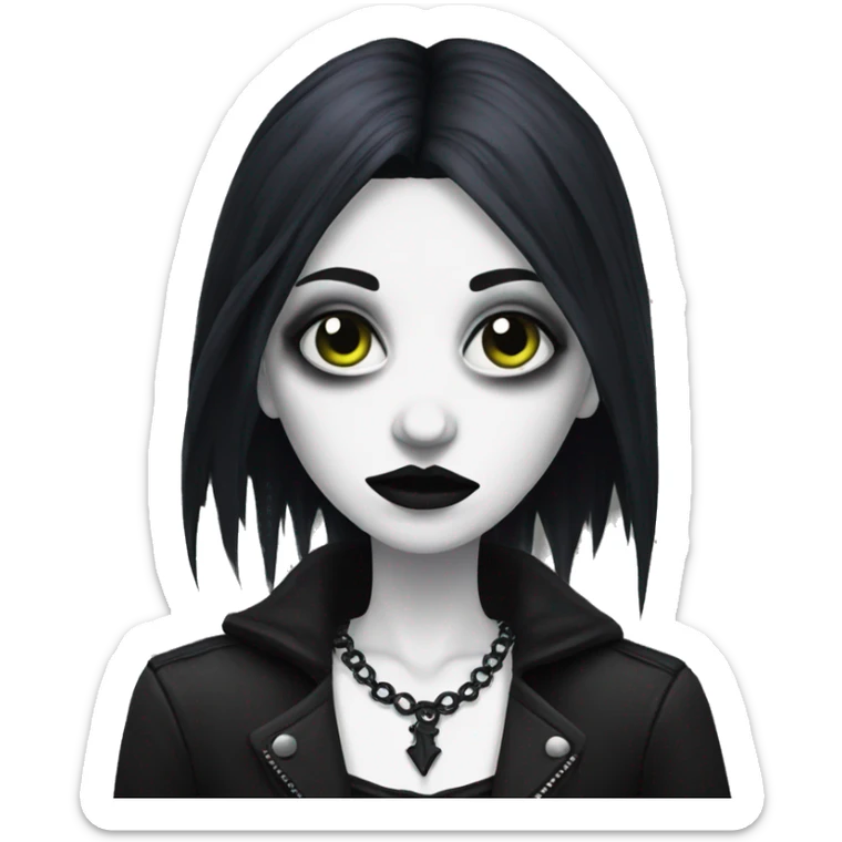 Goth sticker