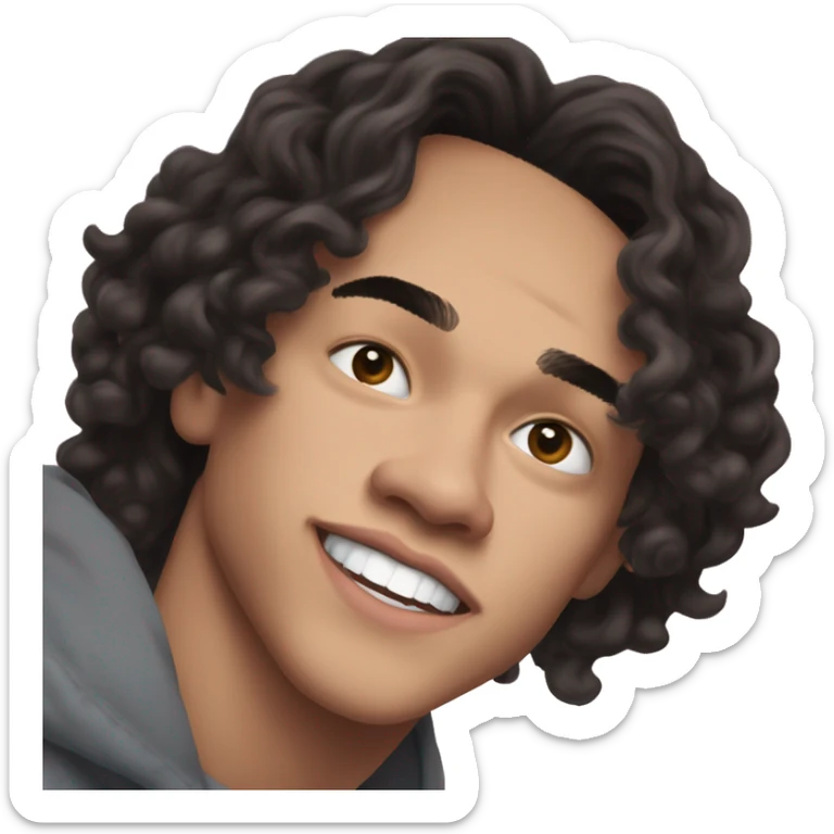 Conan Gray is an American singer-songwriter and former YouTuber. Born in Lemon Grove, California, and raised in Georgetown, Texas, he began uploading dark hair, long short rockstar light skin  sticker