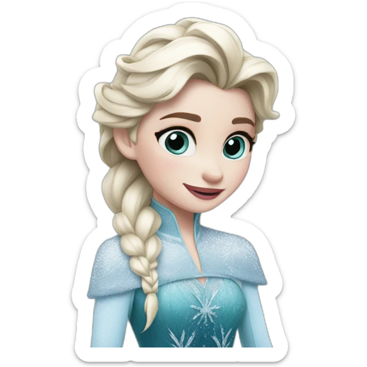 frozen sticker