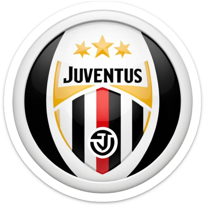 Make Juventus real logo into a emoji that can be used in a biography sticker