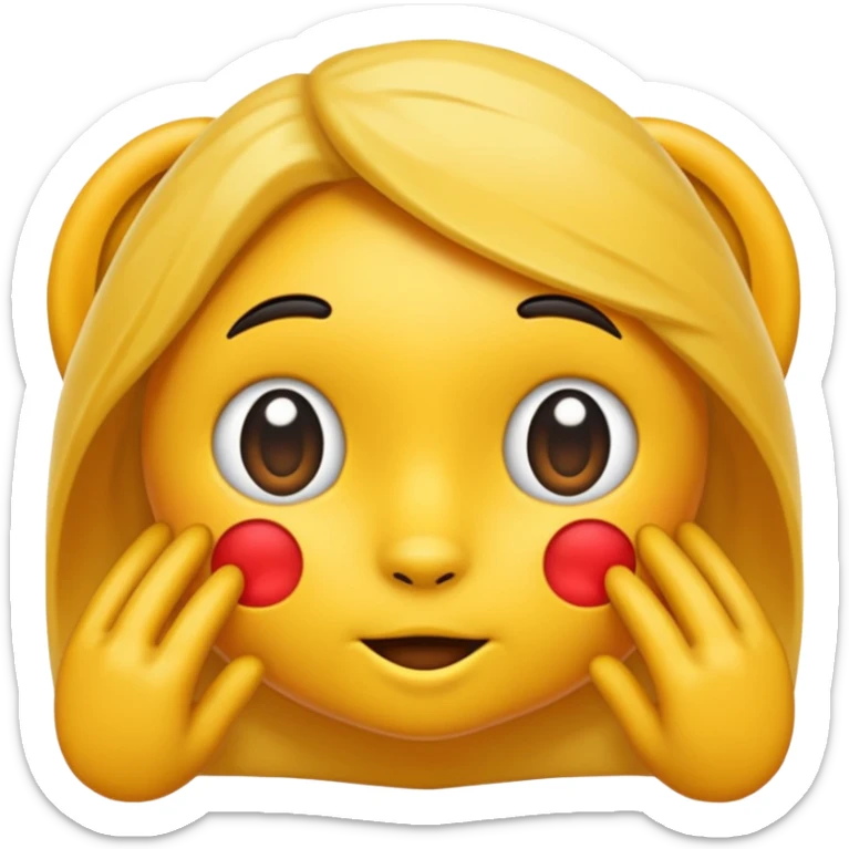 Adult female spreading legs and showing her naken crotch sticker