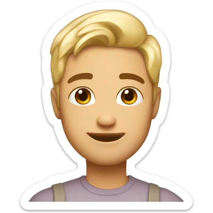 soft vanilla vibes  sticker