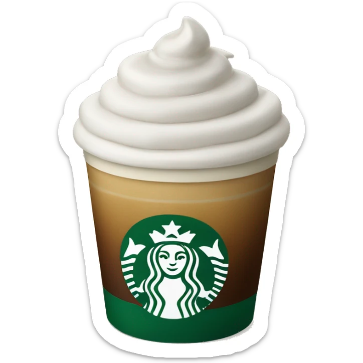 starbuck coffe sticker