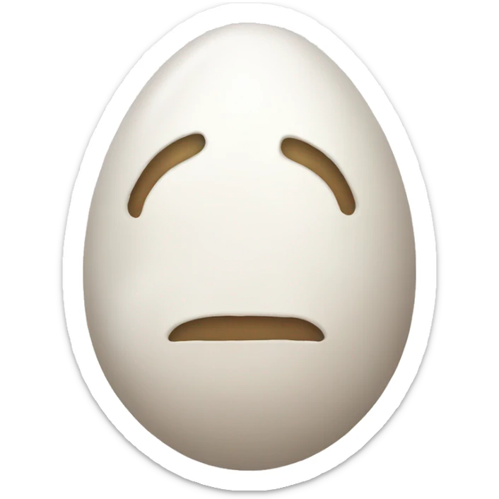 egg.  sticker