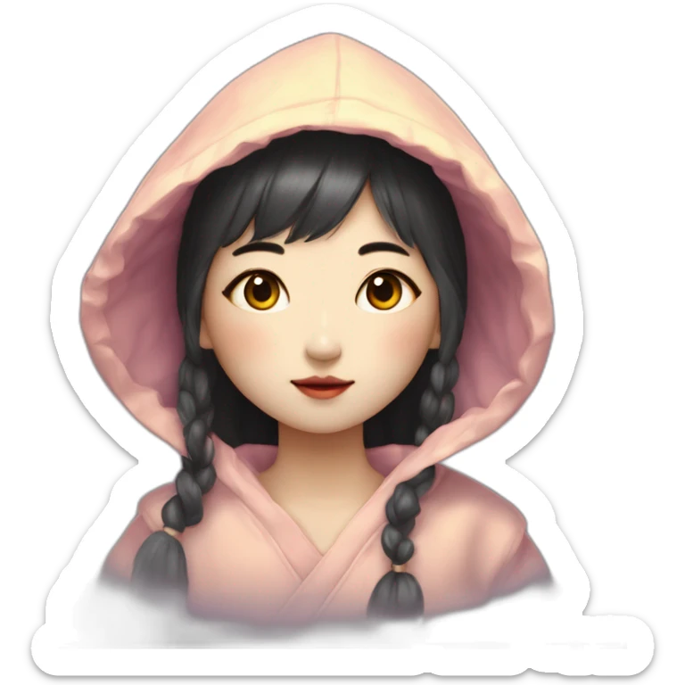 Korean-girl,bathed-in-shadows,-fov-90-degrees,-short-lighting, -I-usm,-cold-colors,-gilded-technique,-extremely-hyper-aesthetic, -absurdres sticker