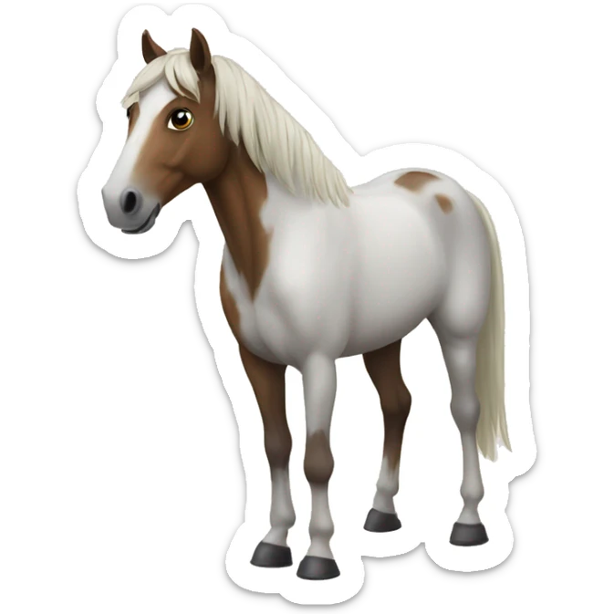 Horse sticker