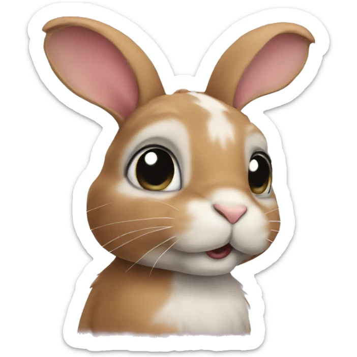 bunny sticker