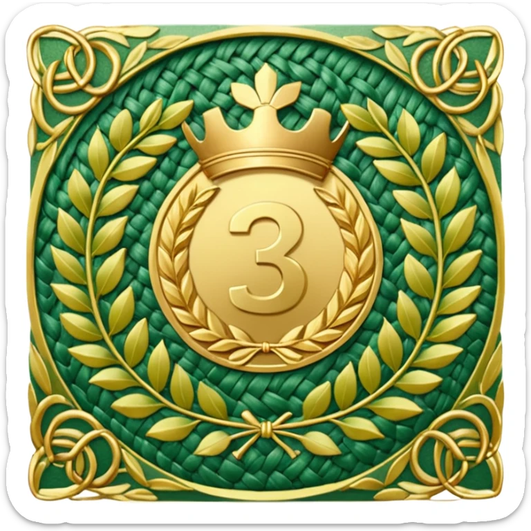 The number that took 23rd place was decorated with an imperial laurel wreath sticker