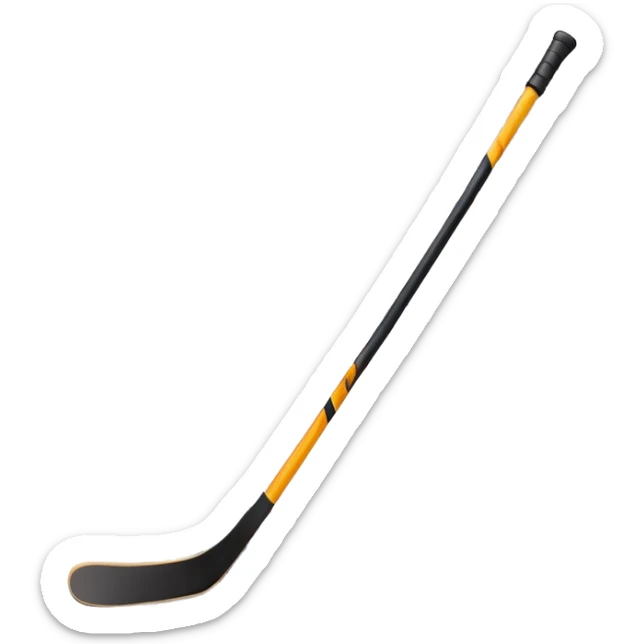 Please, make An icon featuring close-up shots of key hockey equipment: a hockey stick, puck, and skates. The background shows a packed stadium with cheering fans, bright arena lights, and an icy rink. Transparent background highlights the essentials of the game and the thrill of the sport. sticker