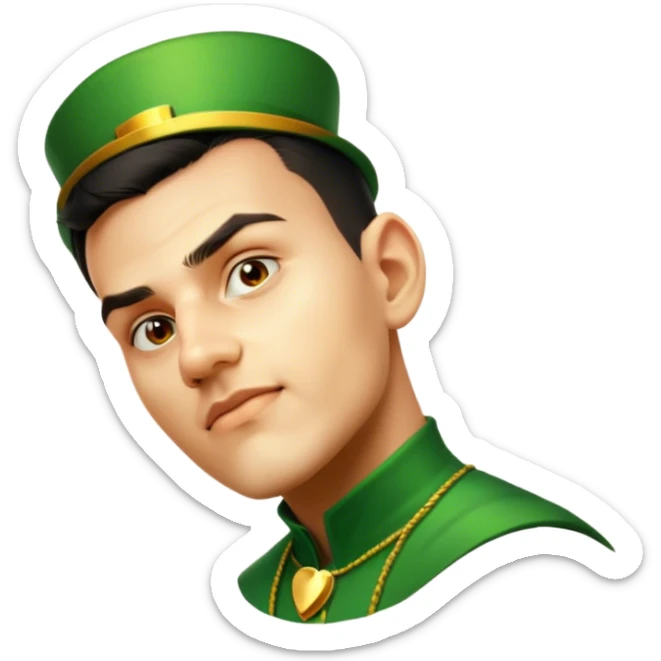 Celebratory Leprechaun sticker