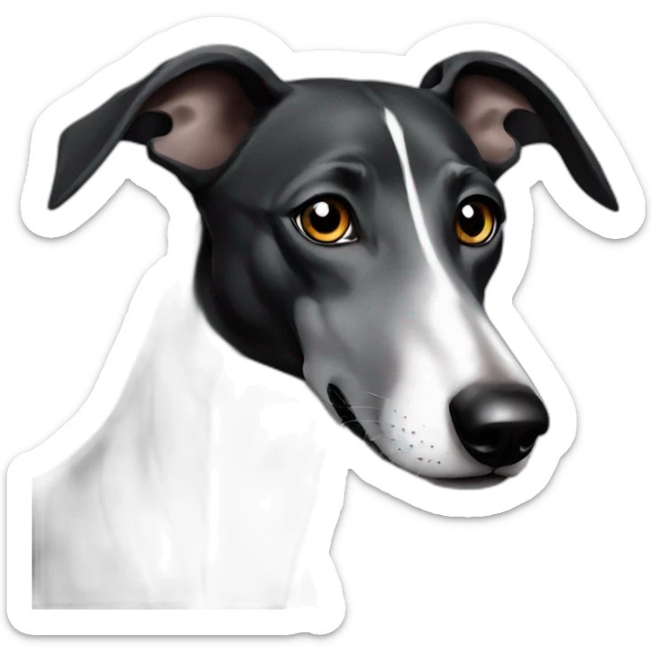 Black Greyhound sticker