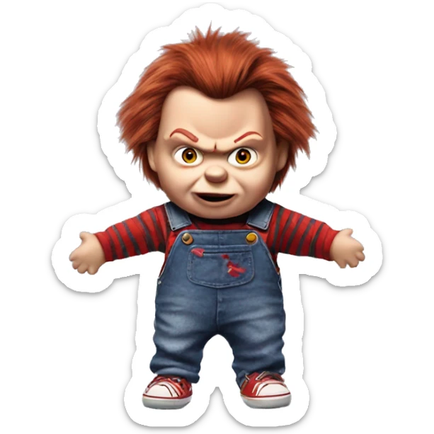 Chucky  sticker
