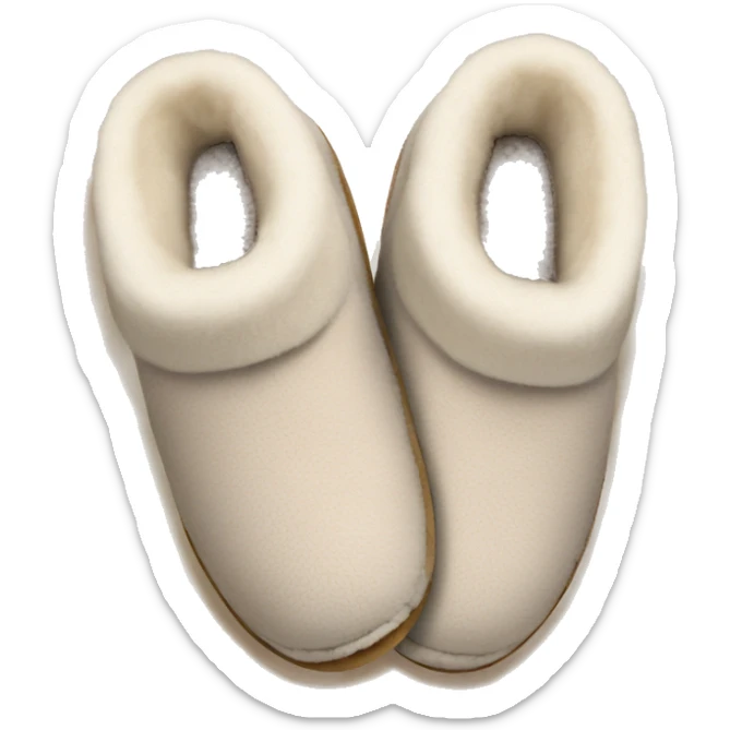 UGG slippers  sticker