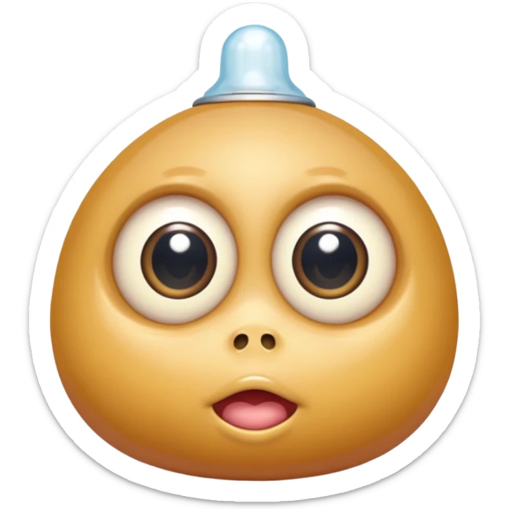 a crabadabadooda face, big eyes, tubblewubble, loolaapapoo, sloopa, small mouth loobadooba, consquinto, lalalalabingbong, glossy eyes, maalardo  sticker