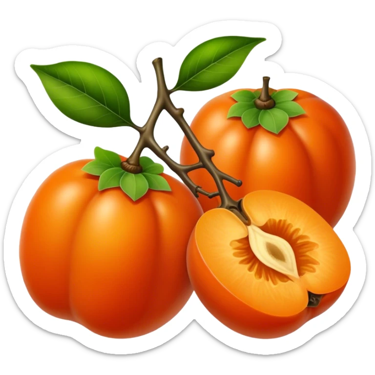 persimmon sticker