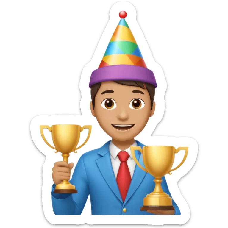 puedes hacer un emoji de la celebracion de poniendose la corona de lamine yamal sticker