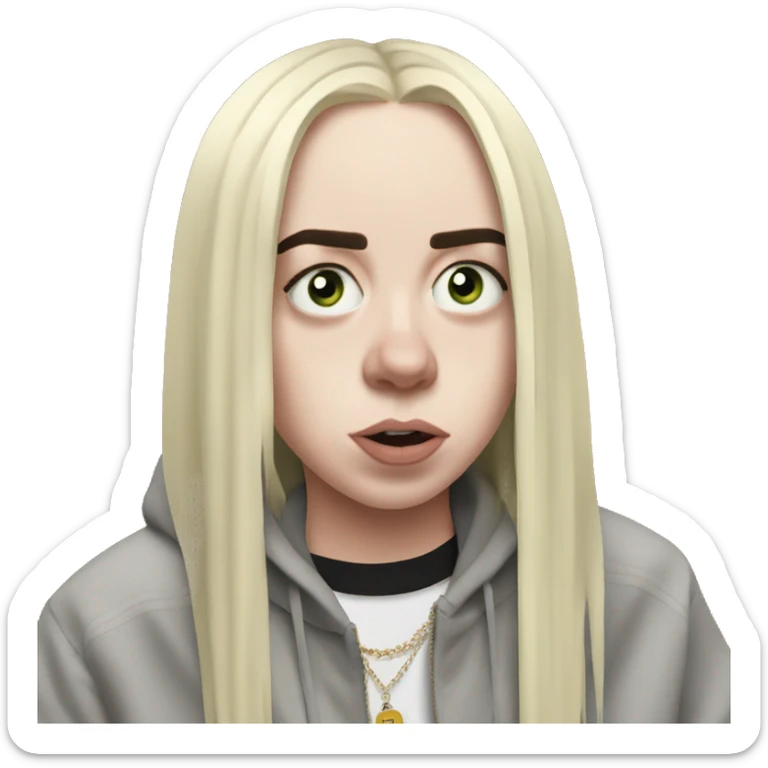 Billie eilish sticker