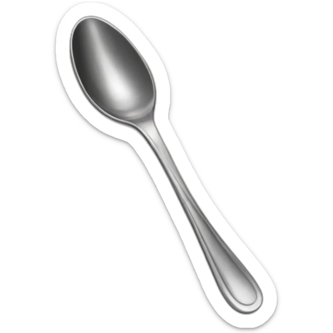 Spoon sticker