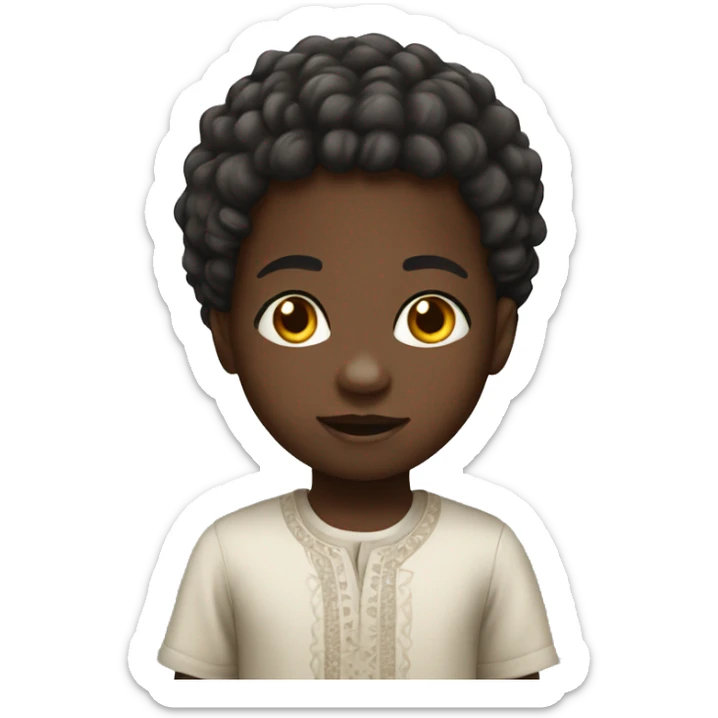 african child sticker