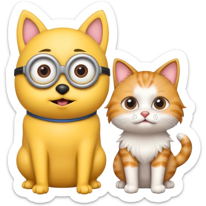 Minion🐶🐱 sticker