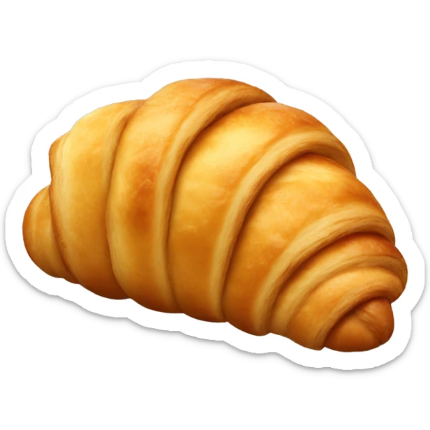 Croissant sticker