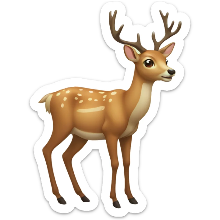 deer  sticker