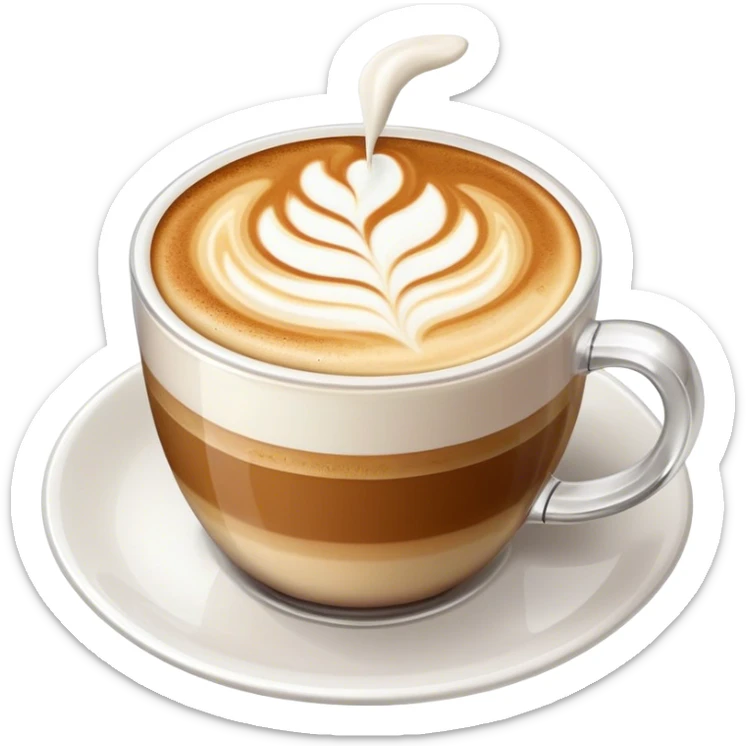 Latte  sticker