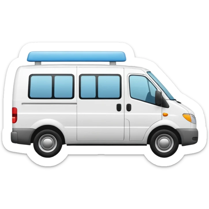 social services van sticker