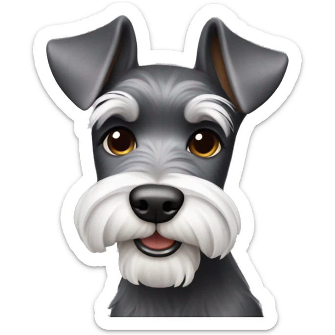schnauzer  sticker