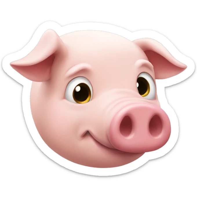 Pig  sticker