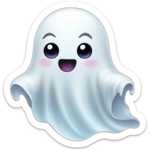 cute ghost sticker