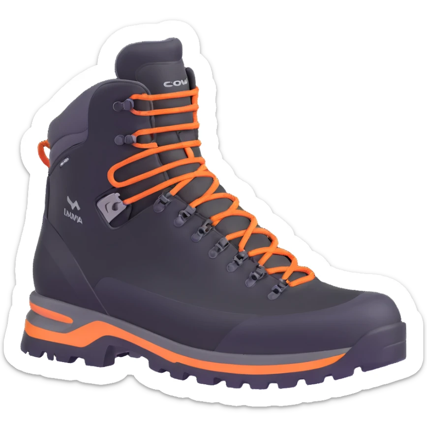 Lowa hiking boot GTX Cephyr, rugged outdoor footwear sticker