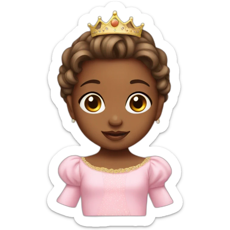 Newborn princess sticker