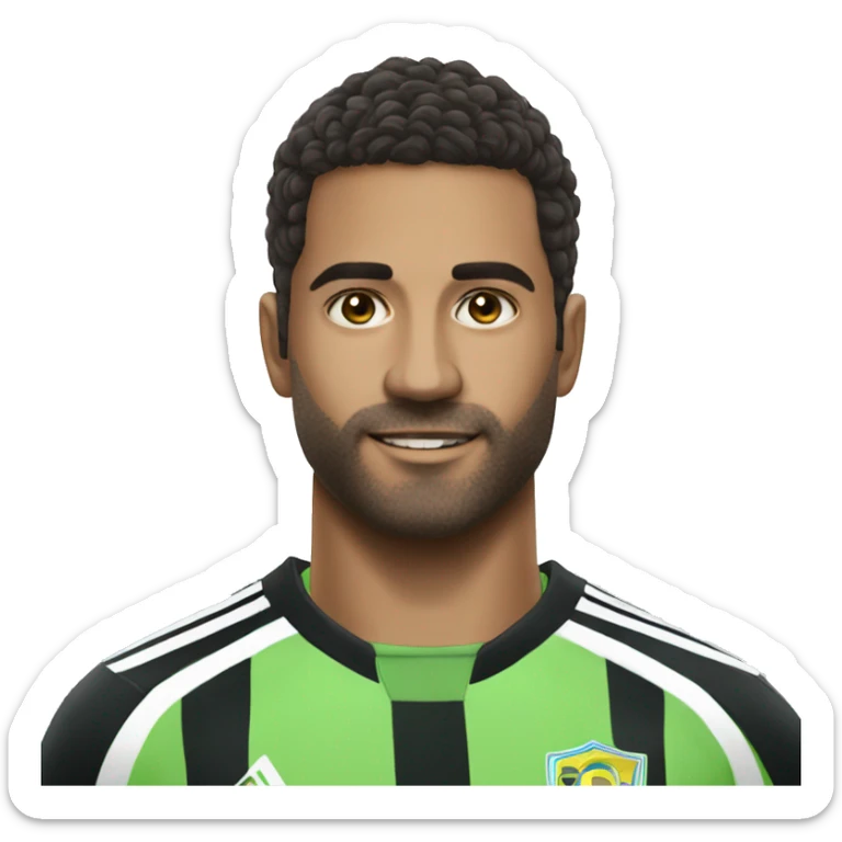 Toma mi foto de perfil y crea emojis sobre soccer sticker