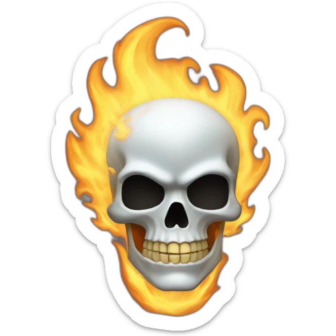Ghost rider sticker