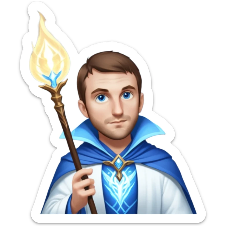Frostborne Magician sticker