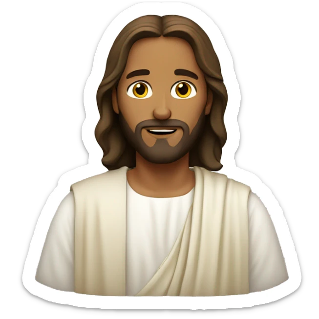 Jesus sticker